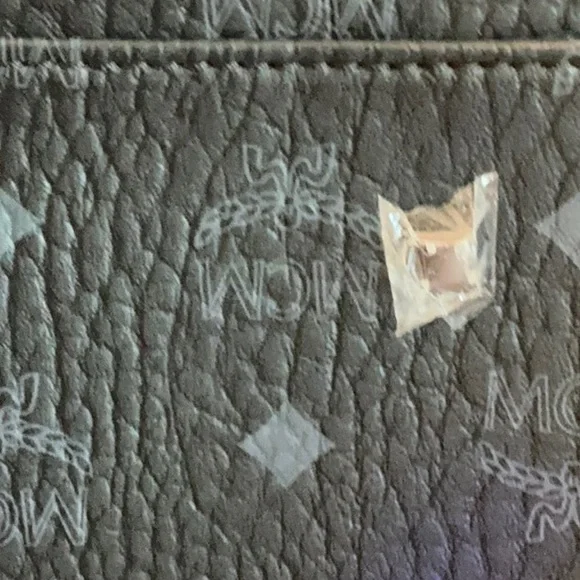 MCM Black Ottomar Weekender Duffel Bag Luxurious Travel Essential - Picture 9 of 12